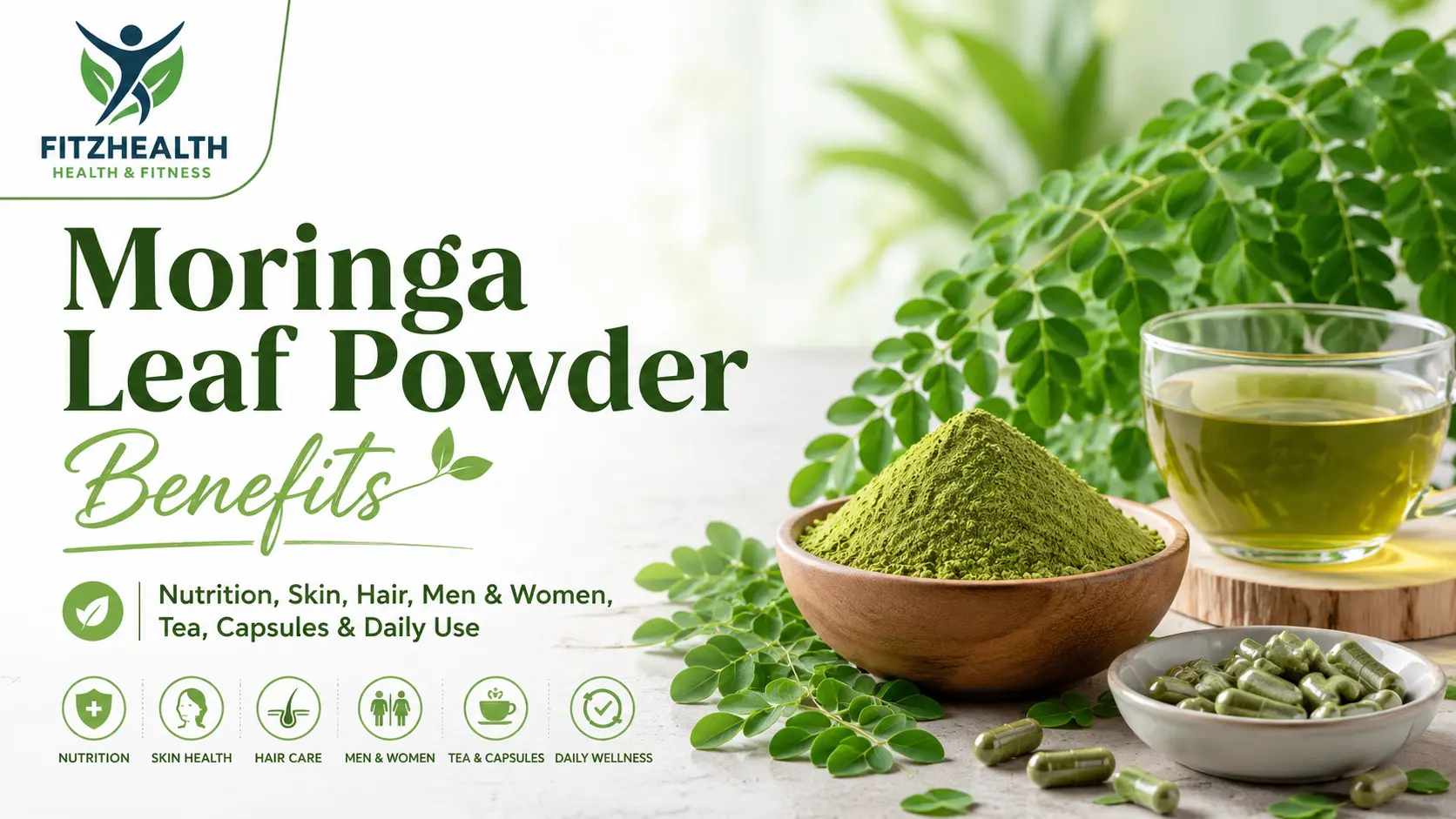 Top Moringa Powder Benefits for Health, Skin & Hair