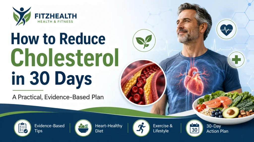 How to Reduce Cholesterol in 30 Days: A Practical, Evidence-Based Plan
